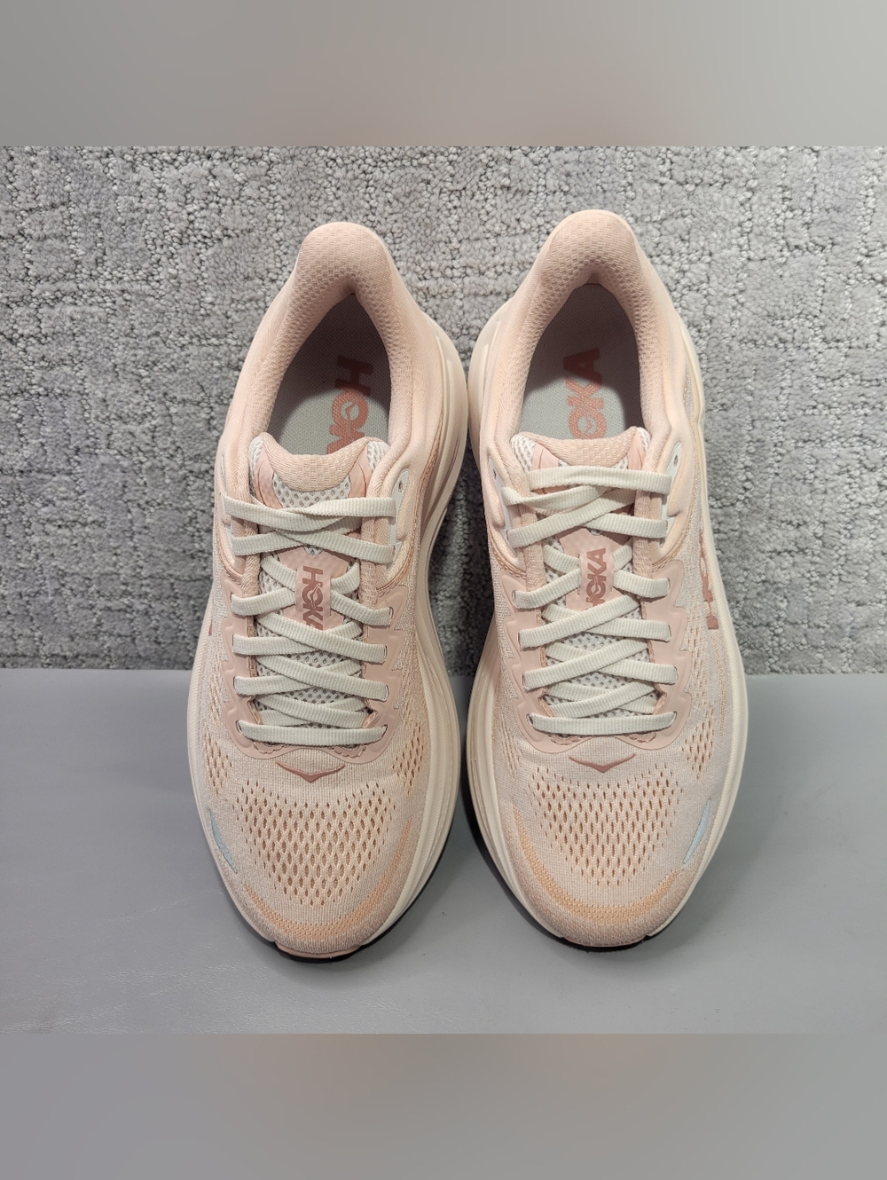 Hoka One One Bondi 9 Wide Women's Size US 8D Rose Latte Athletic Sneakers. - Picture 3 of 12
